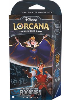 Disney Lorcana: Rise of the Floodborn - Starter Decks - Amber/Sapphire